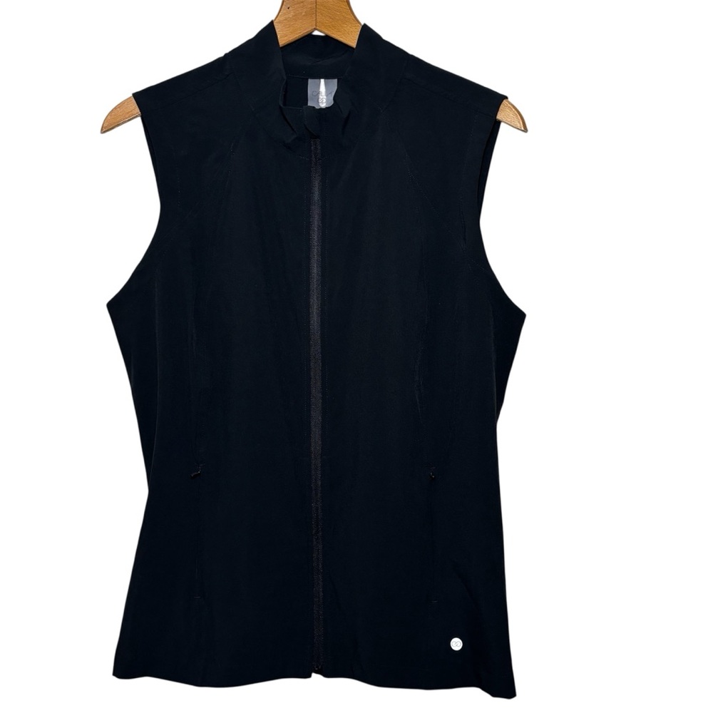 CALIA "Journey" lightweight athletic vest in black. Women’s Large